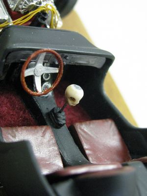 Black Baron Model Car
