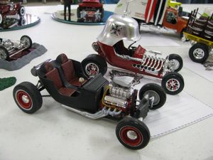 Black Baron Model Car