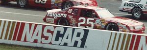 1987 Tim Richmond Car at the 1987 Champion Spark Plug 400