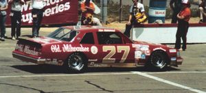 Tim Richmond at the 1983 Van Scoy 500