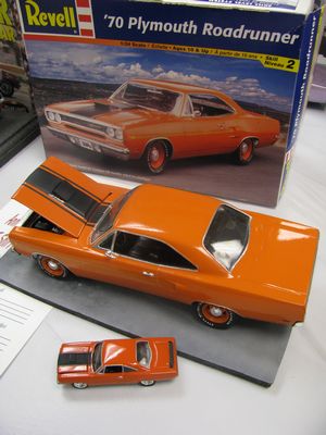 1970 Plymouth Road Runner Model Car