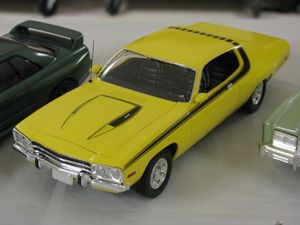 Plymouth Road Runner Model Car