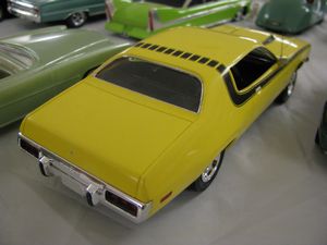 Plymouth Road Runner Model Car