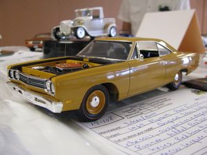 1969 Plymouth Road Runner Model Car