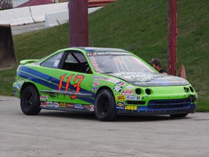 Alan Bekielewski at Rockford Speedway