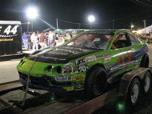 Alan Bekielewski at Rockford Speedway