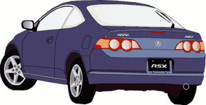 Acura RSX Clipart