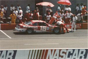 1987 Ricky Rudd Car at the 1987 Champion Spark Plug 400