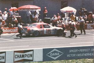 1985 Ricky Rudd Car at the 1985 Champion Spark Plug 400