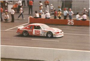 1986 Ricky Rudd Car at the 1986 Champion Spark Plug 400