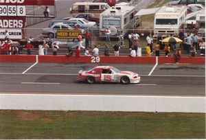 1986 Ricky Rudd Car at the 1986 Champion Spark Plug 400