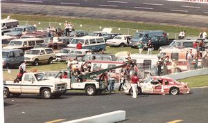 1986 Ricky Rudd Car at the 1986 Goody's 500
