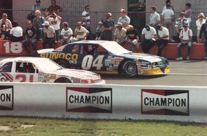 1987 Charlie Rudolph Car at the 1987 Champion Spark Plug 400