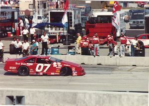 Lonnie Rush Jr. ASA Racing 1989 Pontiac Excitement 200