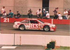 1989 Joe Ruttman Car at the 1989 Champion Spark Plug 400