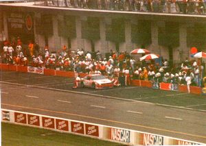 1989 Joe Ruttman Car at the 1989 Champion Spark Plug 400