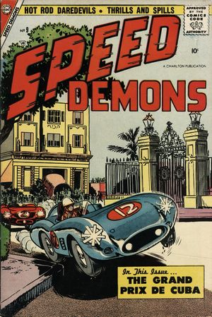 Speed Demons: Issue 9 Front Cover