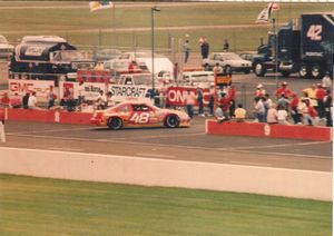 1989 Greg Sacks Car at the 1989 Champion Spark Plug 400