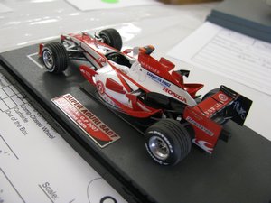 Takuma Sato 2007 Canadian Grand Prix Model Super Aguri SA07