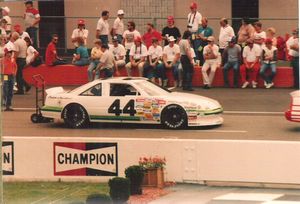 1989 Jim Sauter Car at the 1989 Champion Spark Plug 400