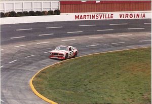 1986 Ken Schrader Car at the 1986 Goody's 500