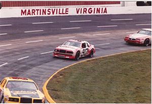 1986 Ken Schrader Car at the 1986 Goody's 500