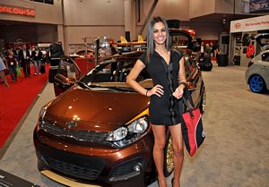 SEMA Show 2011 Spokesmodel