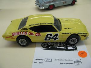 Joe Shear Chevrolet Chevelle Model Car