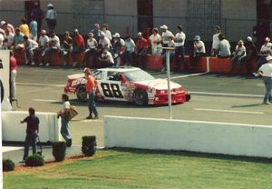 1988 Morgan Shepherd Car at the 1988 Champion Spark Plug 400