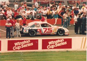 1989 Morgan Shepherd Car at the 1989 Champion Spark Plug 400