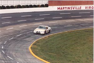 1986 Morgan Shepherd Car at the 1986 Goody's 500