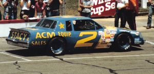 Morgan Shepherd at the 1983 Van Scoy 500