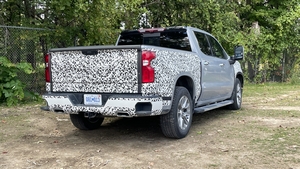 Camouflaged Test Chevrolet Silverado