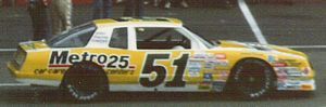 1987 David Simko Car at the 1987 Champion Spark Plug 400