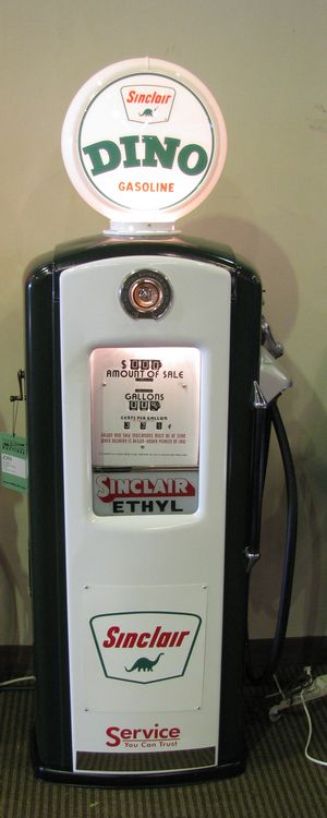 Sinclair Dino Gas Pump