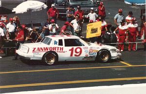 1986 Mike Skinner Car at the 1986 Goody's 500