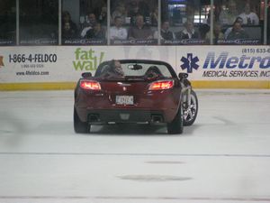 Saturn Sky at Rockford IceHogs Game