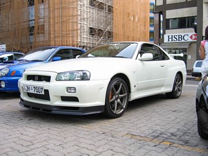 R34 Nissan Skyline GT-R M Spec Nur