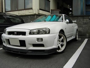 R34 Nissan Skyline GT-R Vspec