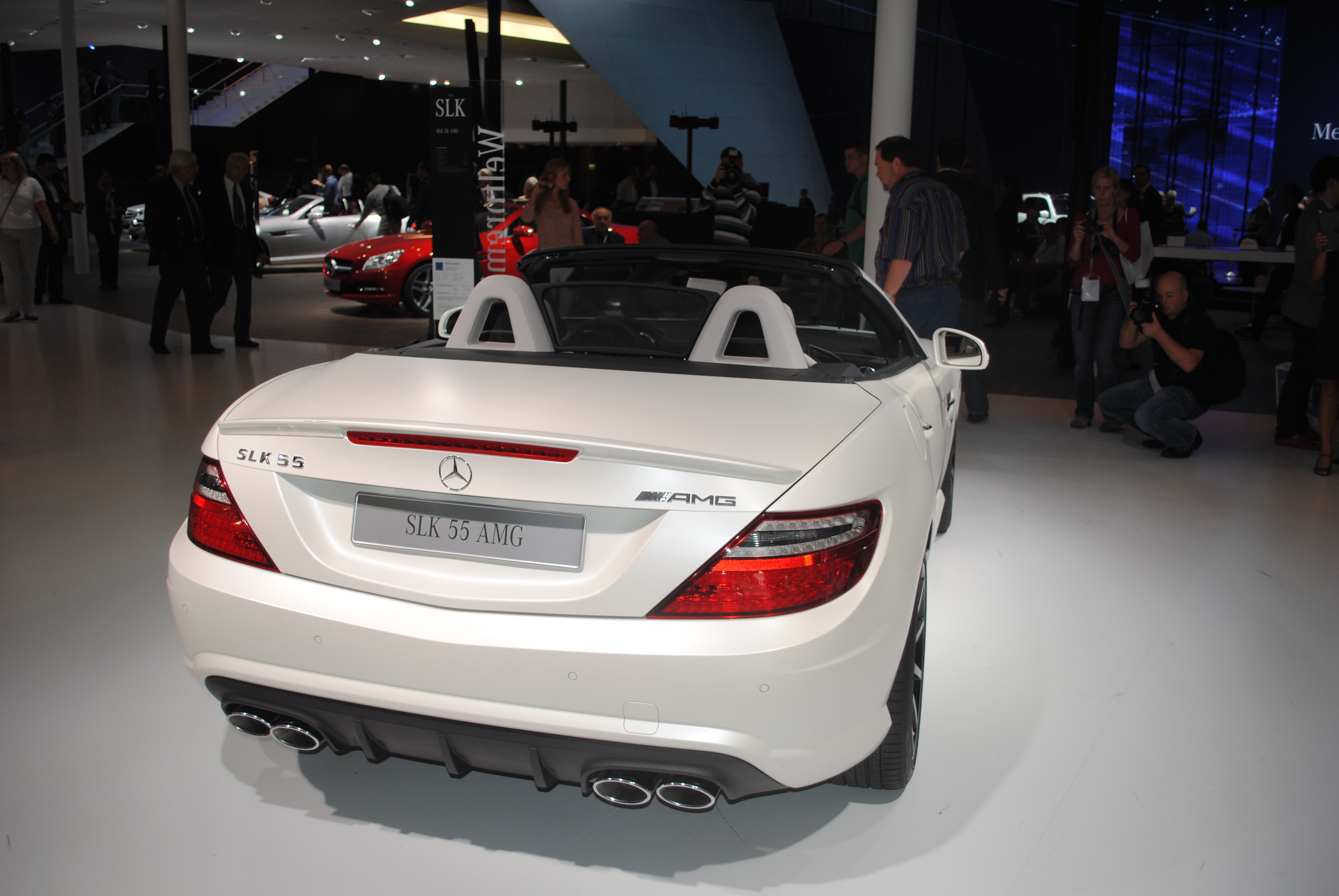 SLK 55 AMG двигатель