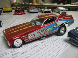 Gene Snow Dodge Charger Model Car