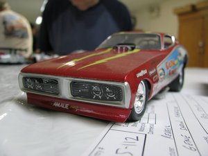 Gene Snow Dodge Charger Model Car