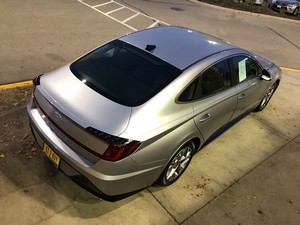 2021 Hyundai Sonata SEL in Shimmering Silver Pearl
