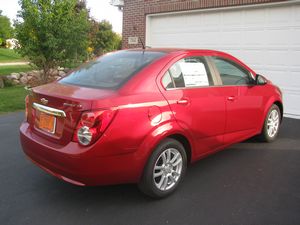 2012 Chevrolet Sonic 2LT Sedan