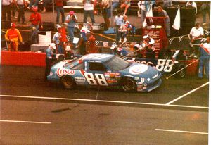 1989 Jimmy Spencer Car at the 1989 Champion Spark Plug 400