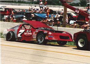 Gary St. Amant ASA Racing 1989 Pontiac Excitement 200