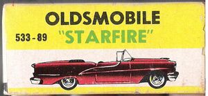 Premier Oldsmobile Starfire Model Kit Box