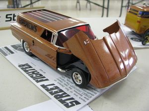 Street Fighter Model Car