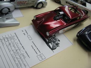 1953 Studebaker Funny Car Model