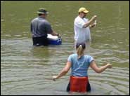 AHTD assessing Fat Pocketbook mussel relocation efforts. State DOT biologists are assisting FWS to help protect threatened and endangered mussel species.